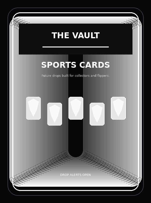 Sports card product placeholder